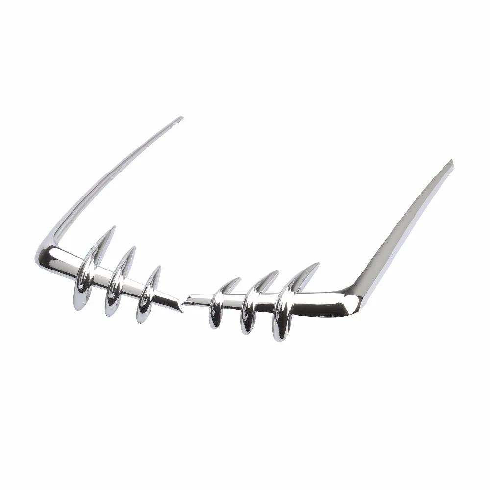 motorcycle Chrome ABS Saddlebag Lid Accents For harley 93-13 Touring with Hard Bags 8646