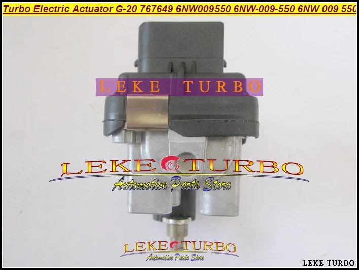 

Turbo Electric Actuator G-20 G-020 G20 767649 6NW009550 6NW-009-550 6NW 009 550 Turbocharger Electronic Boost Actuator wastegate