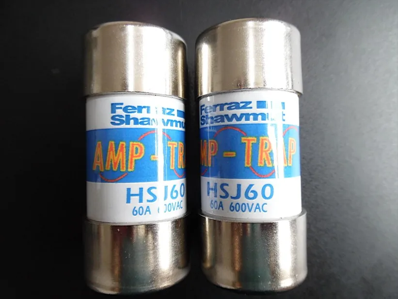 New in original Fuses:  HSJ60 60A 600Vac 500Vdc