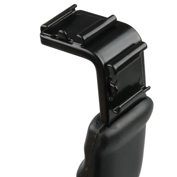 FOTGA L Flash Bracket Mount 2 Hot Shoe For Camcorder Mic Microphone Video Light Camera