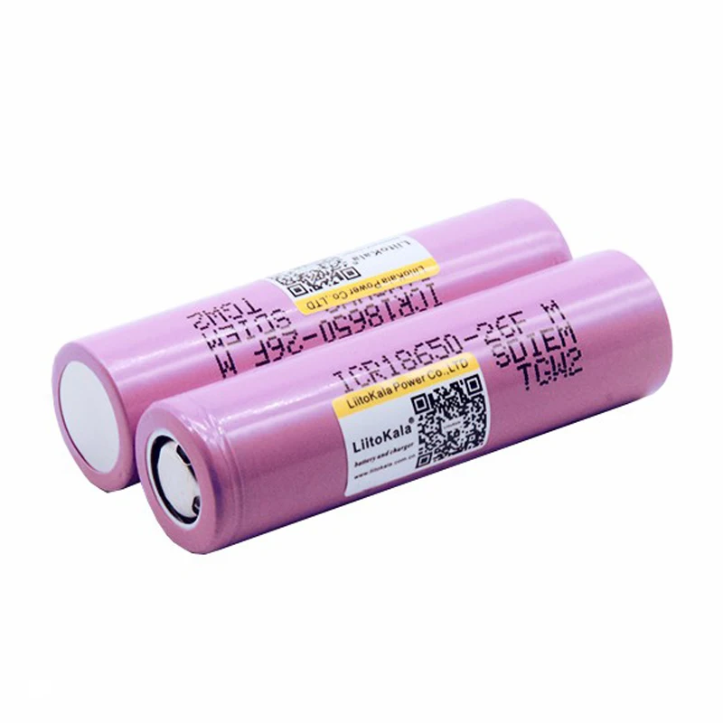 Liitokala ICR18650 - 26fm new 100% original 18650 2600 MAH lithium ion battery 3.7 V 18650 2500