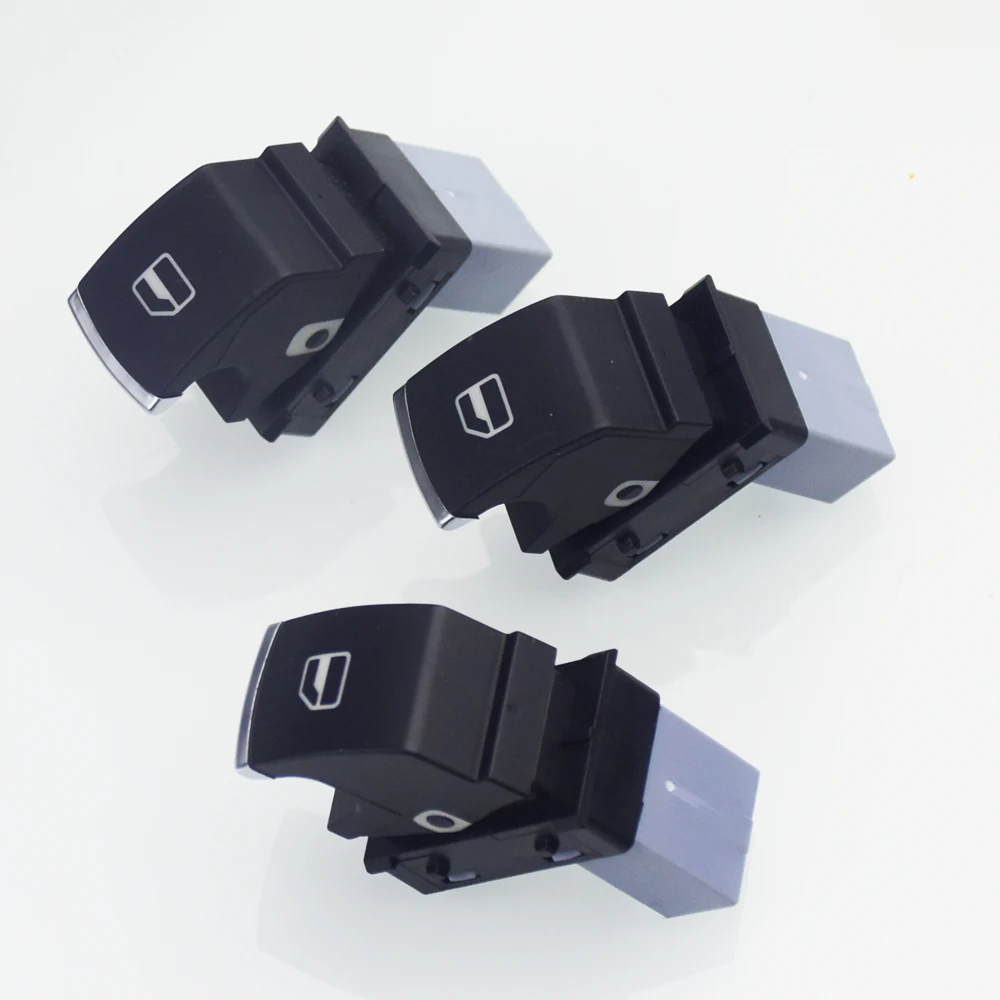 Chrom-Scheinwerferschalter + Fensterheber-Hauptschalter für VW Golf 5 6 Mk5 6 Jetta 5 6 Passat B6 Touran SEAT 5ND 941431 B 5ND 959855 – Detail 3