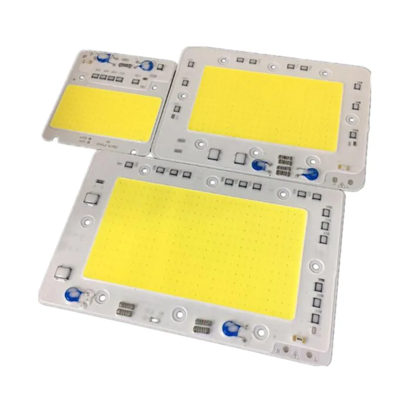 50w/100w /150w LED COB CHIP lighting AC220V 110V LED Floodlight Lamp SMART IC city power White/warm white