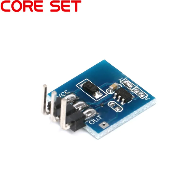 TTP223 Touch Switch Module Capacitive Touch Switch Button Self-Lock Key Module 2.5-5.5V