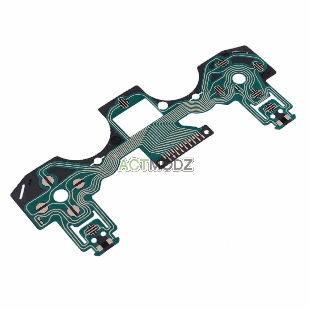 5x Kit di Sostituzione Pulsante Del Nastro Conduttivo Pellicola Cavo Della Flessione Per PS4 Controller