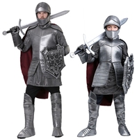 new Halloween Party Kids Royal Warrior Knight Costumes Boys Soldier Children Medieval Roman Cosplay Carnival Fancy Dress for kid
