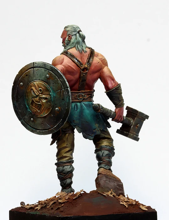 1/24 Resin Figure Model Kits barbarian warrior Unassambled Unpainted S98 - Image 4