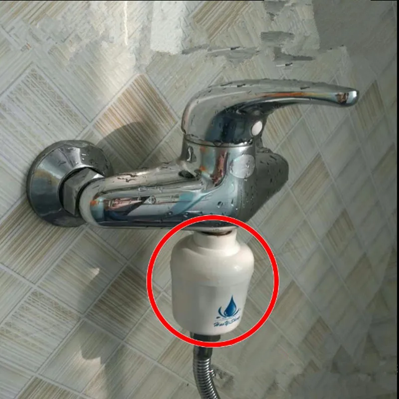 DONYUMMYJO New Kitchen Water Tap Clean Softener Remove Home Shower Faucet Filter Purifier Head