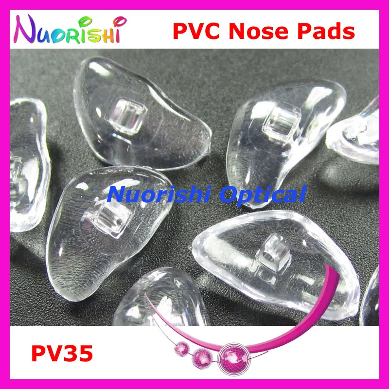 PV35 High Quality Special Shaped Glasses Eyewear Eyeglasses Spectacle Plastic PVC Screw-in Thick Nose Pads Free Shipping