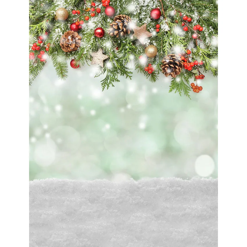 Allenjoy photo backdrops Christmas snow celebrate bokeh background photocall photographic photo studio photobooth fantasy