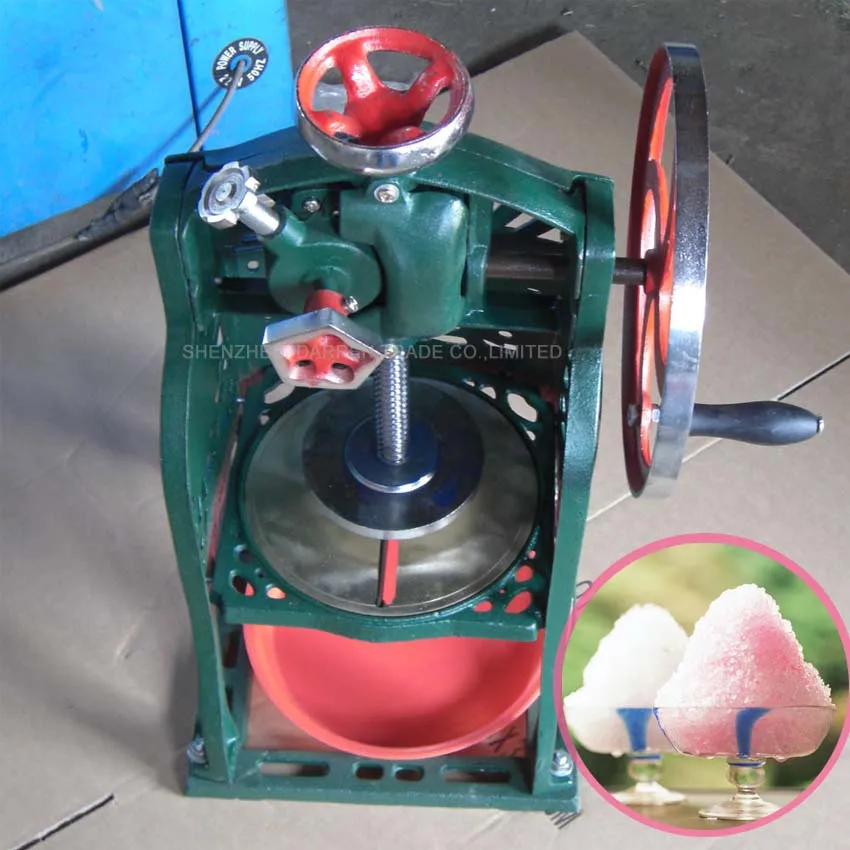 1PC Berkualitas Tinggi Rumah Tangga Komersial Salju Mesin Serut Es Ice Machine Pembuat Profesional Praktis Mesin