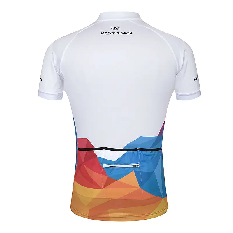 KEYIYUAN Cycling Short Sleeve Men's Tops Summer Sweatshirts Sushi Sunbathing Mountain Biking Outdoor Sportswear