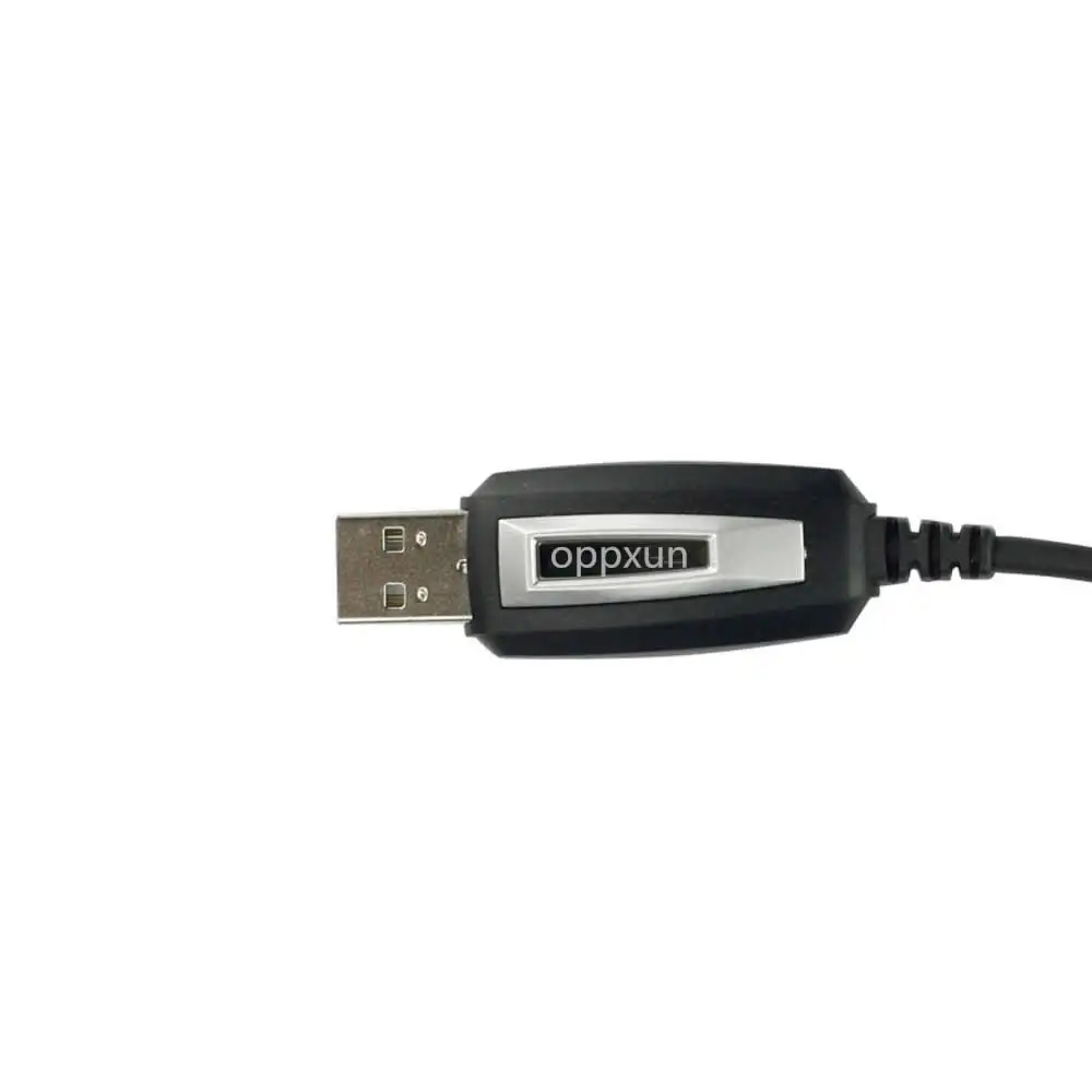 oppxun USB Programming Cable+ Driver CD For baofeng UV-5RE UV5R 888S UV-82 UV-B5 BF-UVB2 Plus Two Way Radio Walkie Talkie