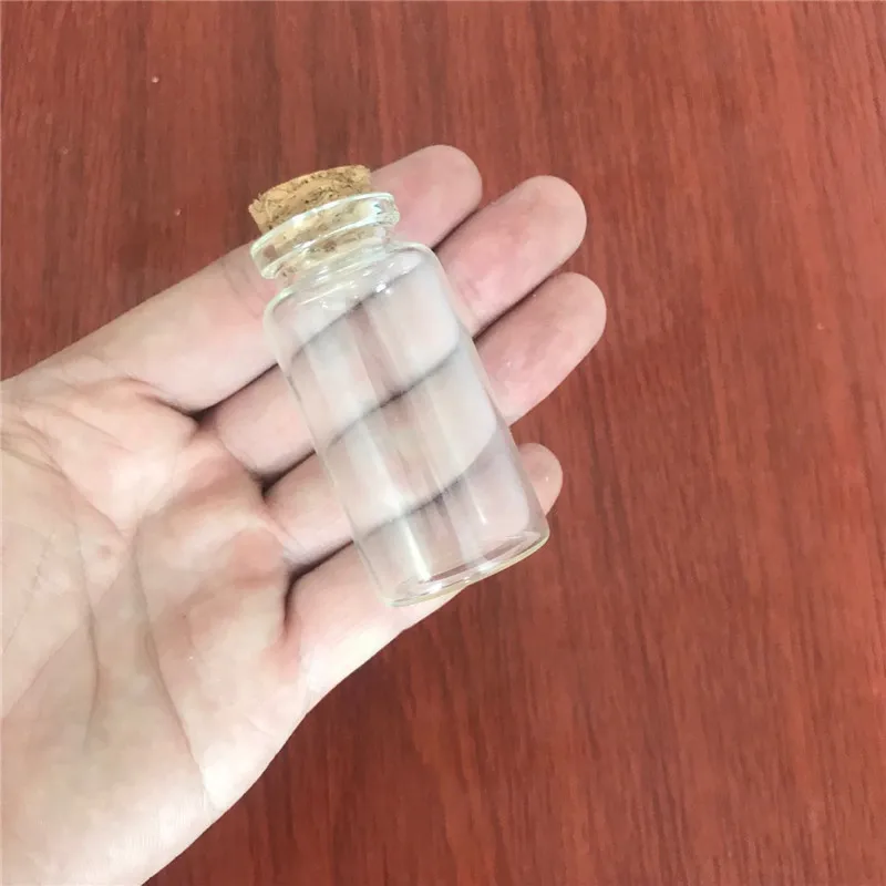 

Glass Bottles with Cork, Small Transparent, Clear, Mini Empty Glass Jars, Gift Pack for Wedding Holiday, 25ml, 50PCs per Lot
