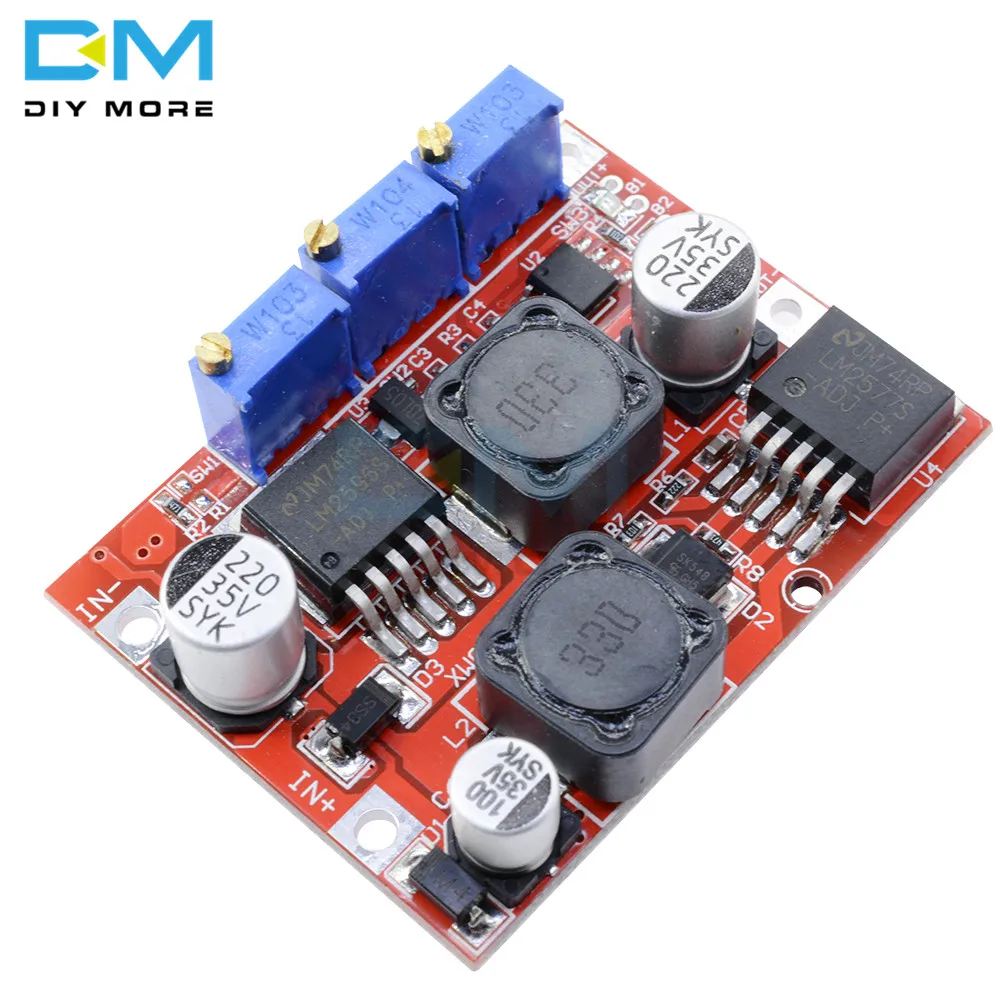 LM2596S DC-DC LM2577S Step Up Down Boost Buck Voltage Power Converter Module  Non-isolated Constant Current Board 15W 3A