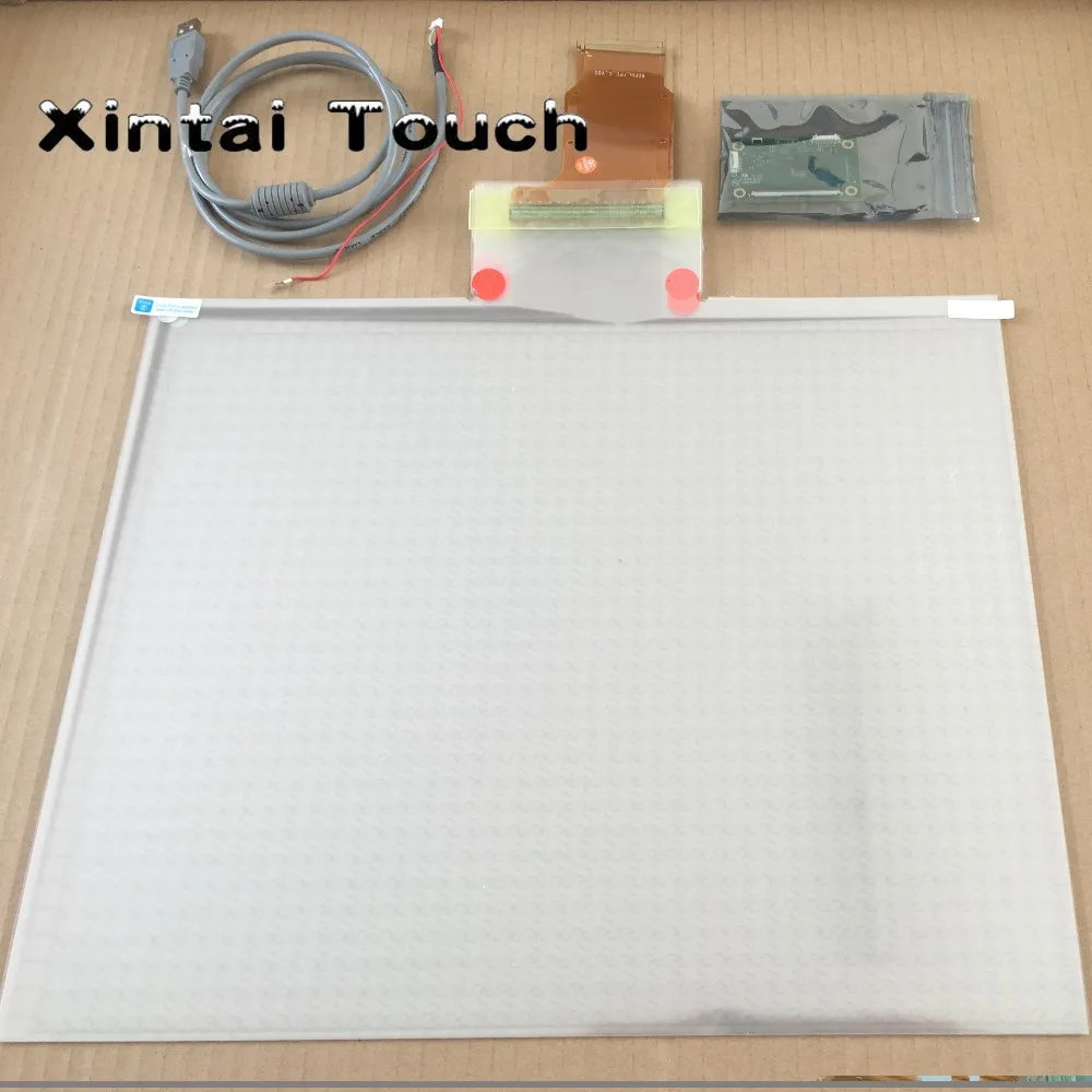 Fast shipping 19 inch 10 Touch Points Interactive Transparent Multi Touch foil with best price