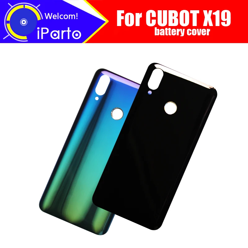 5.93 inch CUBOT X19 Batterij Cover 100% Originele Nieuwe Duurzaam Case Mobiele Telefoon Accessoire voor CUBOT X19 Mobiele Telefoon