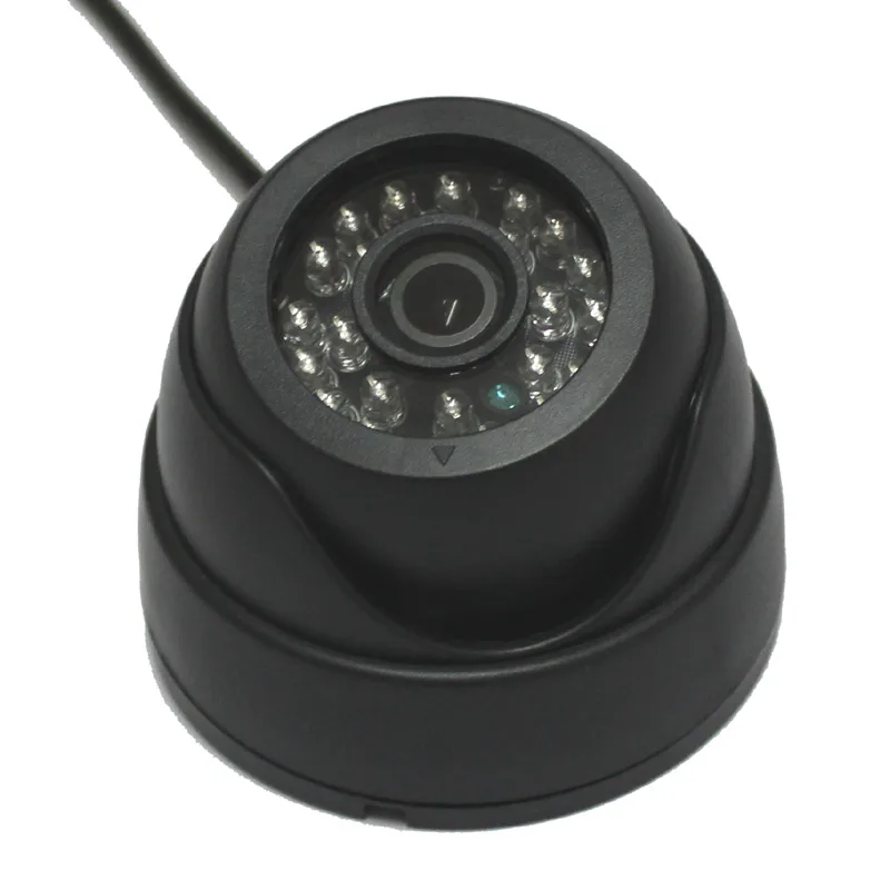HD 1080P 2MP AHD kamera CCTV wewnętrzna kopuła bezpieczeństwa IR kolor 24 ledy noktowizor 2.0mp