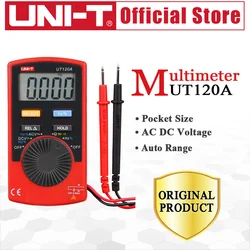 UNI-T UT120A Pocket Size Stype Digital Multimeter Frequency Diode Auto Range Easy Carry