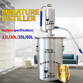 20L Moonshine Distiller Pivovarský stroj na alkohol Domácí pivovarnictví Lihoviny Brandy Bodka Distiller, obsahuje příslušenství pro vaření piva 10 nejlepší prodej stroj na výrobu alkoholu - №6