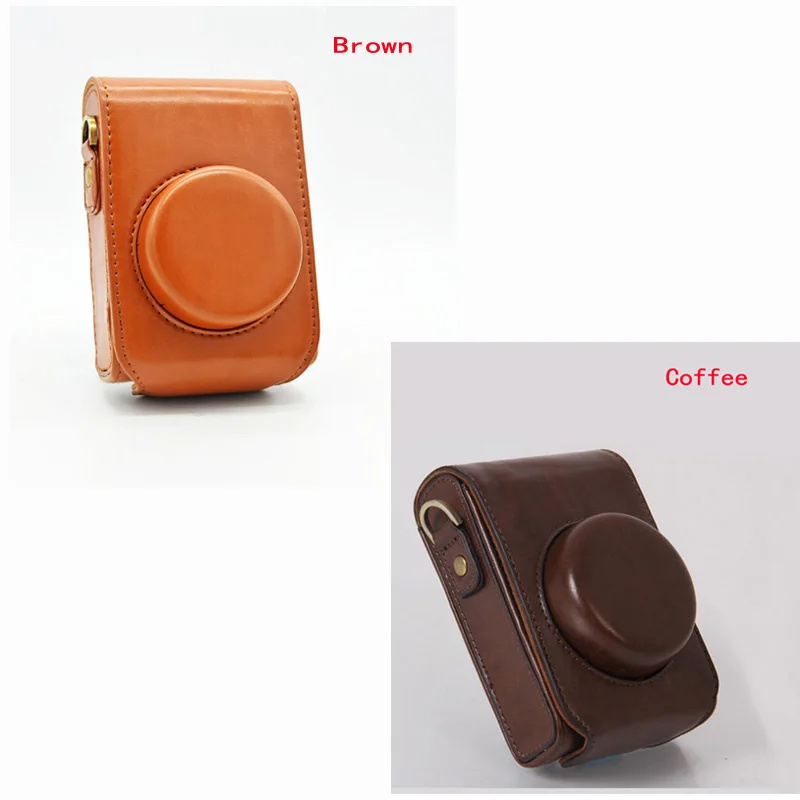 PU leather case Camera Bag Cover for Panasonic Lumix LX7 LX5 LX3 LX10 LX15 shoulder bag