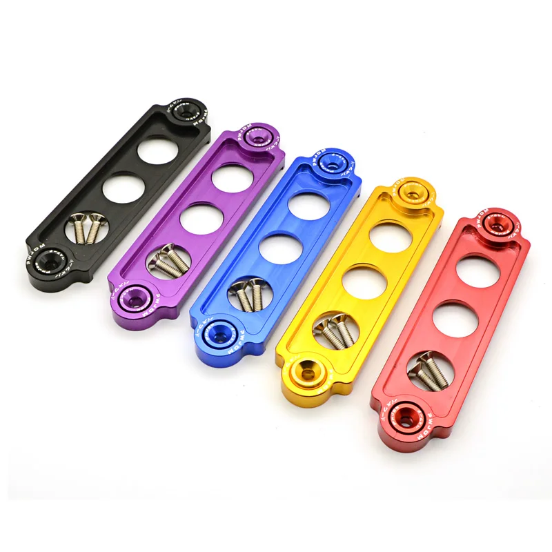 Car Racing Battery Tie Down Hold Bracket Lock Anodized for JDM Honda Civic/CRX 88-00 Car Accessory