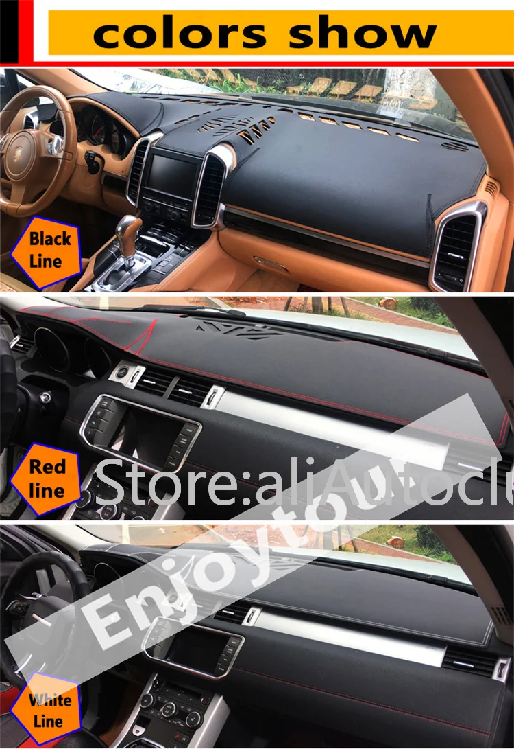For Toyota Windom Lexus ES ES300 ES330 XV30 2001-2006 Leather Dashmat Dashboard Cover Dash Mat Carpet Custom Car Styling