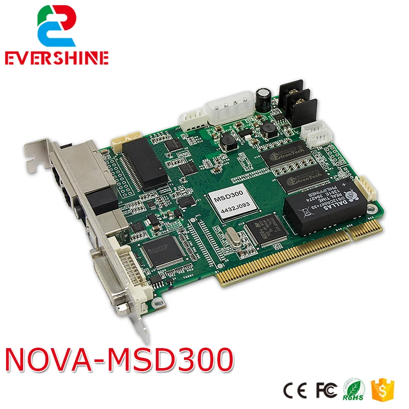 

Nova M3 MSD300-1 LED Display Sending Card , Full Color LED Video Display Synchronous Novastar MSD300-1 Sending Card