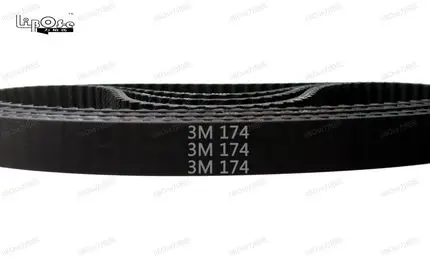 

Arc HTD 3M Timing belt C= 168 171 174 177 width 6/9/10/12/15mm Teeth 56 57 58 59 HTD3M synchronous 168-3M 171-3M 174-3M 177-3M