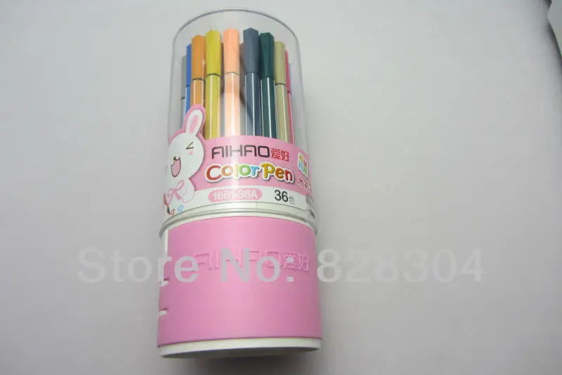 shipping baby started to learn brush 36PCS color inks can be washed