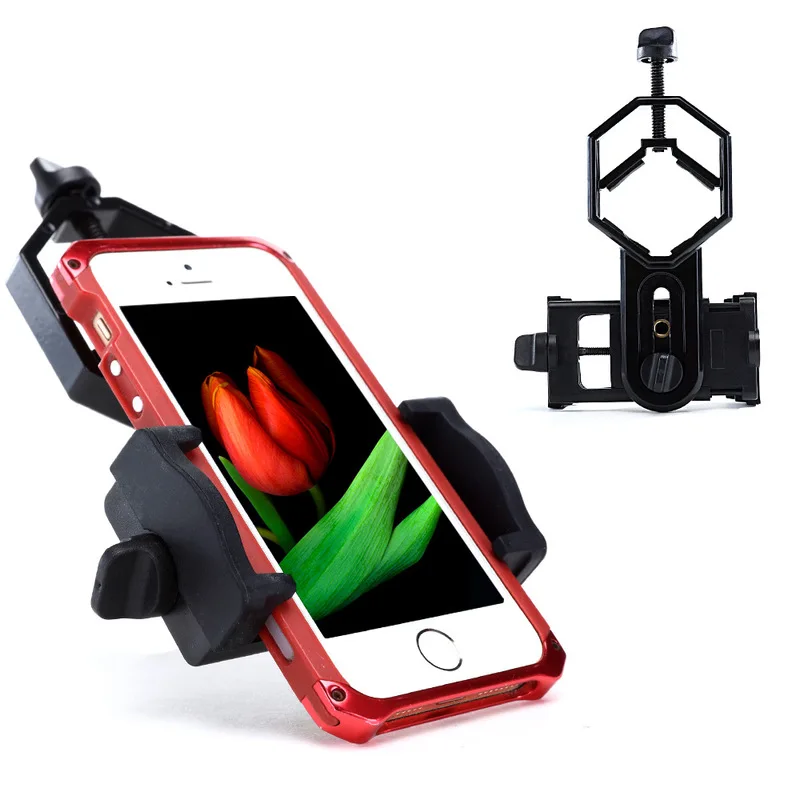 NEW Universal Binocular Mobile Phone Camera Adapter Holder Mount Binoculars Monocular Spotting Scope Astronomical Telescope Clip