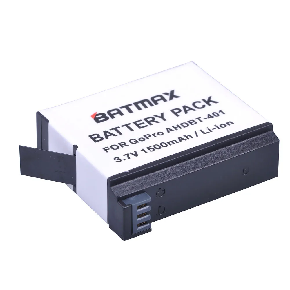 3 قطعة/الوحدة جديد 1500mAh AHDBT-401 AHDBT 401 402 استبدال بطاريات ل GoPro الذهاب برو GoPro4 HD بطل 4 Hero4 الأسود الفضة الطبعة
