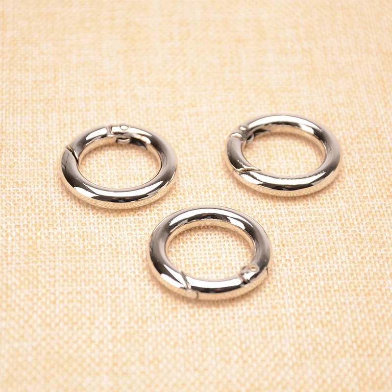 3/4 inch(inner) Spring Gate O Rings Silver Plated