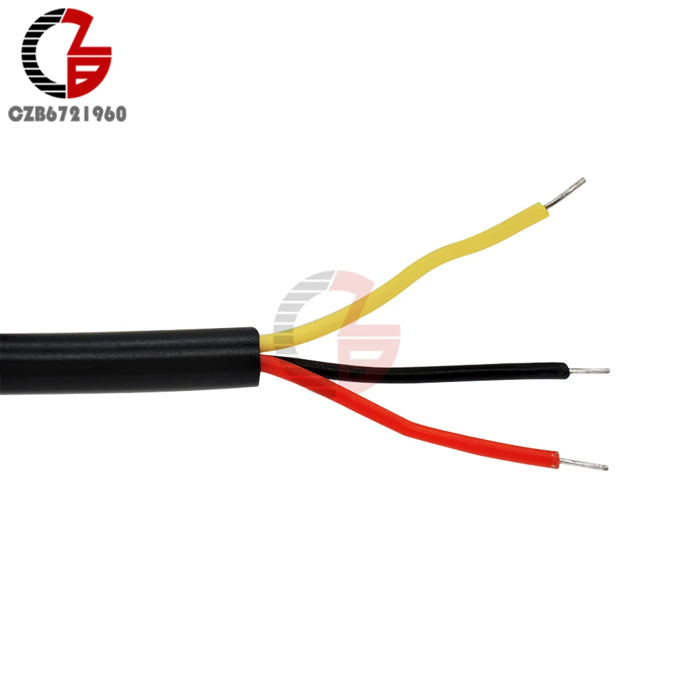 0.5m/1m/2m/2.5m/3m DS18B20 DS18S20 NTC 10K 1% 3950 Waterproof Digital Temperature Sensor Probe NTC Thermistor Thermal Cable