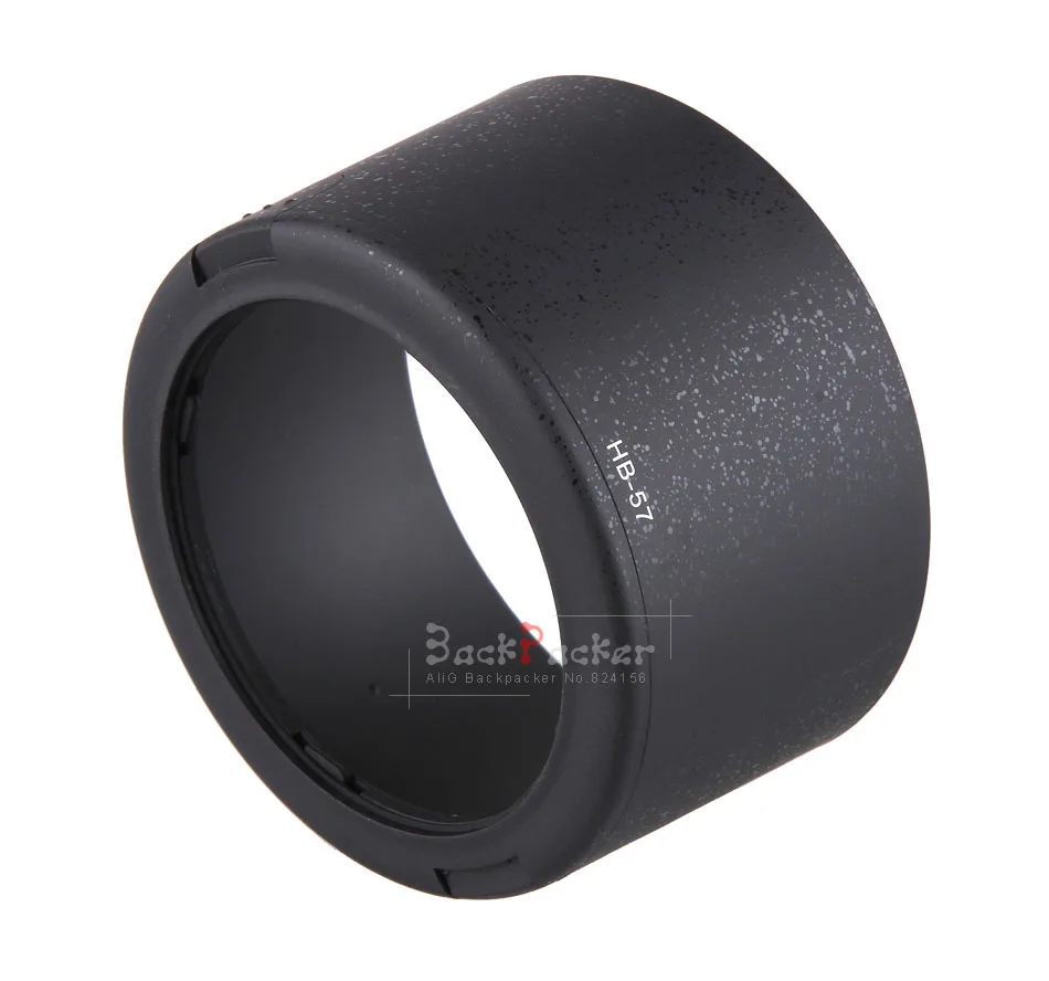 Wholesale 10pcs HB-57 Camera Lens Hood Reversible Lens hood suit For nikon lens AF-S DX 55-300mm f/4.5-5.6G ED VR