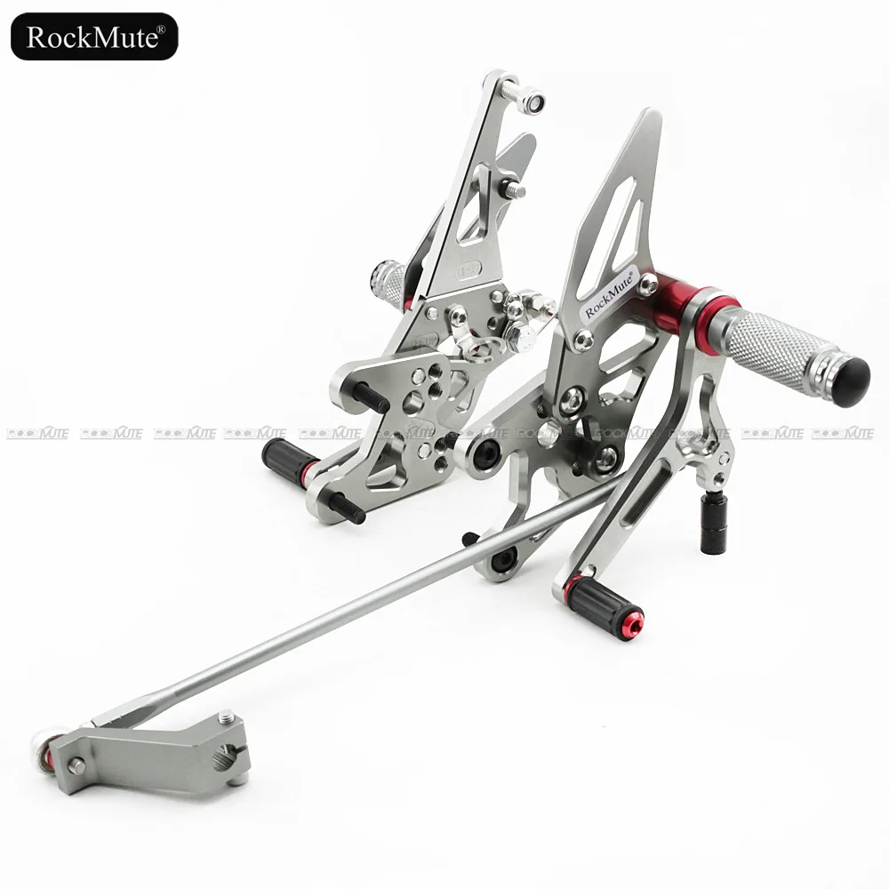 Motorcycle Rearsets For Yamaha FZ1 2006-2016/FZ8 2010-2013 Non-ABS Adjustable Footrest Shift Lever Brake Pedal Foot Peg Rear Set