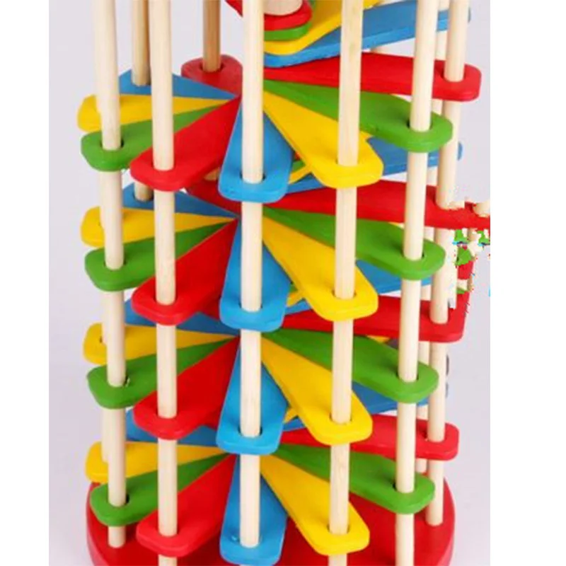 Montessori Baby Kids Speelgoed Hout Pouching Bal De Ladder Leren Leren Educatief Voorschoolse Training Brinquedos Juguets