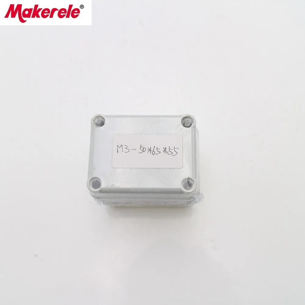 1 Piece M3 Waterproof Junction Boxes Connection Outdoor Electrical Enclosure Case Wiring Connection Box Gray Cover