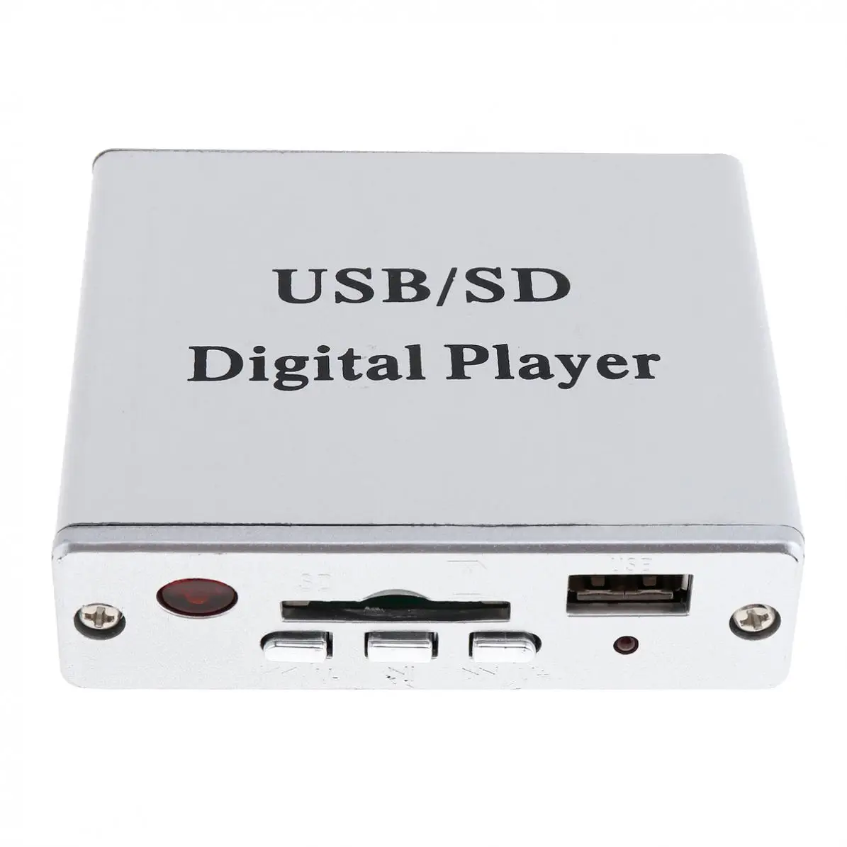 DC12V Car Power Amplifier Audio Player Reader 3-Electronic Keypad Control with Remote Control Support MP3 SD USB