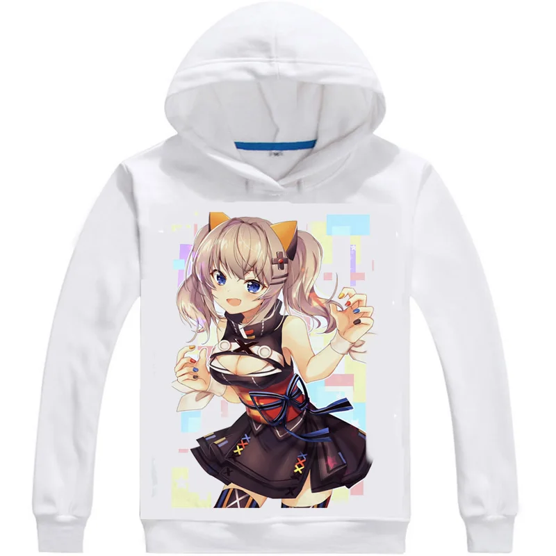 Youtuber Kizuna Ai Hoodies Multi-Stijl Hooded Hoodie Japanse Virtuele Youtuber Kizuna Ai Kaguya Luna Cosplay Sweatshirts