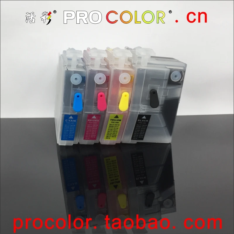 

Full LC3619 XL LC3617 refill ink cartridge for BROTHER MFC J3930DW J3530DW J2330DW J2730DW MFC-J2330DW inkjet printer with chips