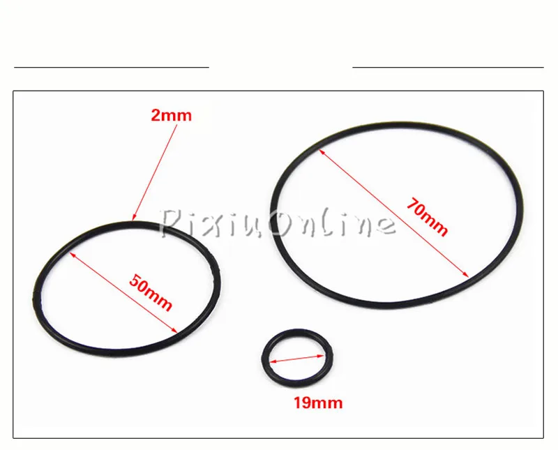 10pc ID:50mm YL846 gumowe koło pasowe napęd silnika okrągłe pasy DIY moduł zabawek akcesoria do motocyklu samochodowego może rozciągnąć 160mm