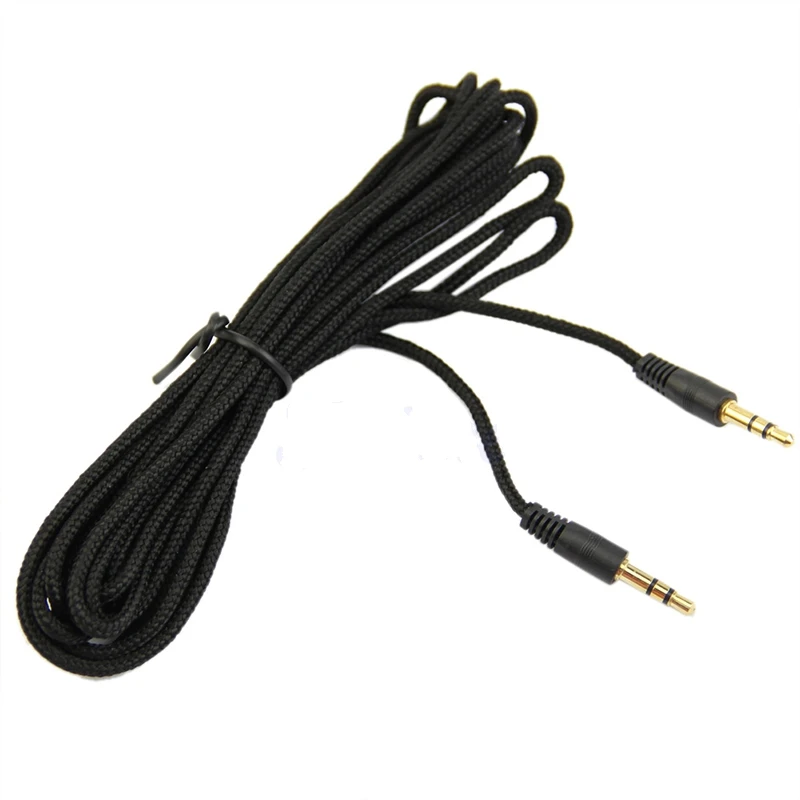 2m 3m 5m 3.5mm Aux cable Male to 3.5mm Jack Male AUX Audio Stereo Headphone Cable 3.5-mm Aux Audio Cable Cord for Phone Earphone