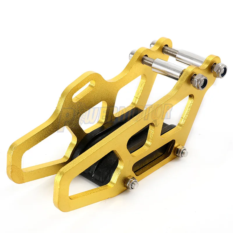 Pitbike Cross Motorrad Zubehör Kettenführung für Honda CR 250 CRF 125 450R CNC Aluminium Kettengleiter Motocross Modifiziertes Teil – Detail 4