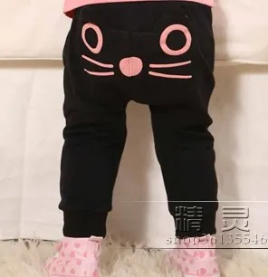 New Kids Boys Girl spring lovely cat long trousers children pants baby long pants baby long trousers