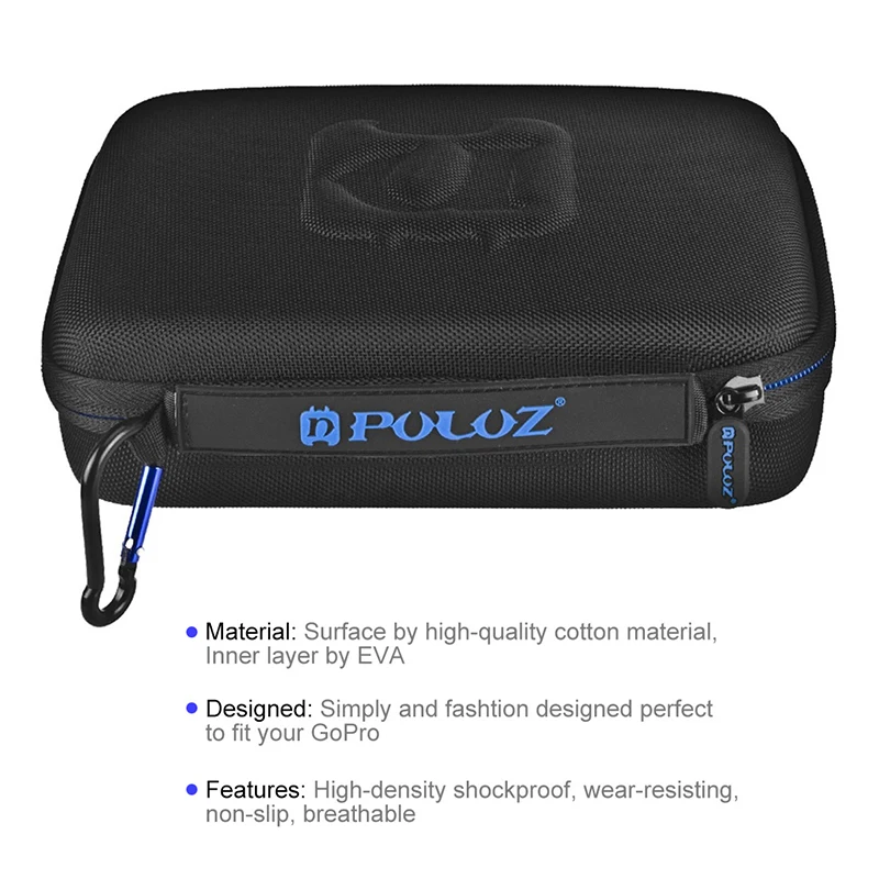 Portable Handbag Storage Bag Waterproof Protective Case Travel Box For GoPro Hero 7 6 5 4 3 Xiaomi Yi  Sports camera Accessori