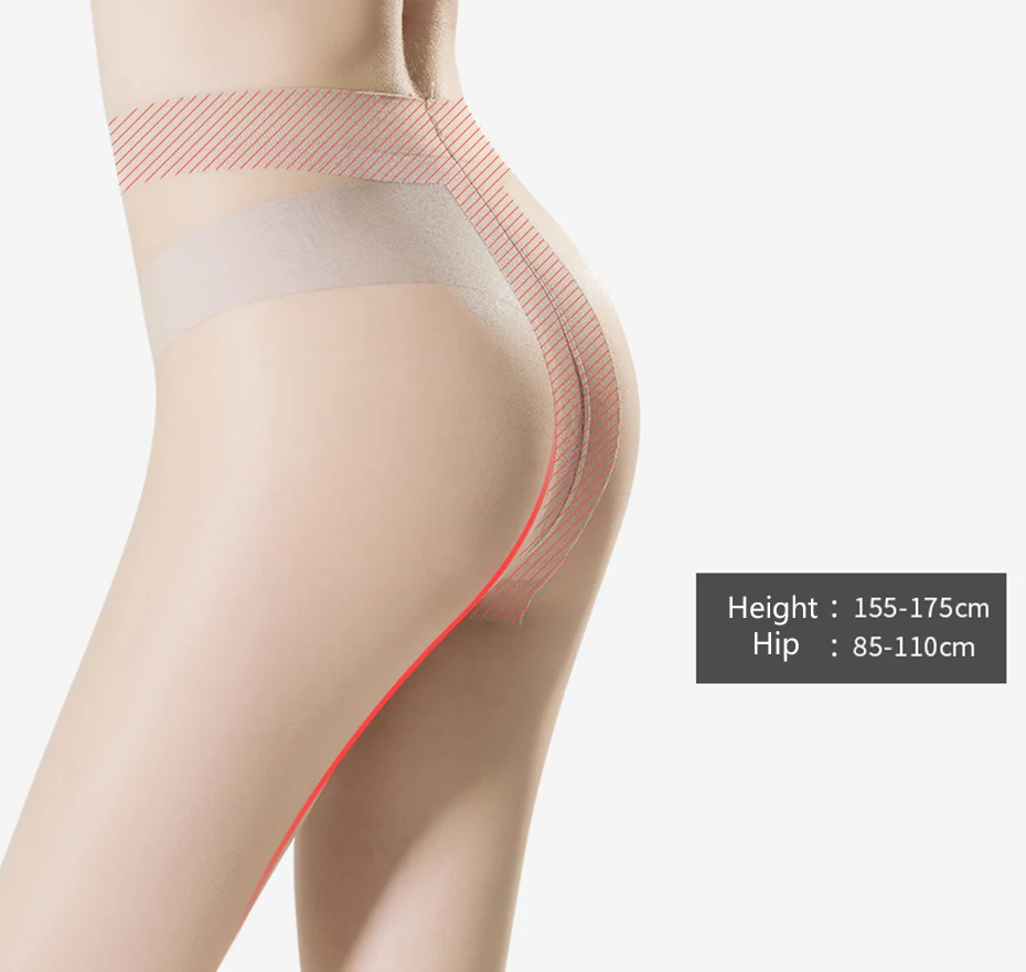 BONAS 15D Non-slip Tights Sexy T Crotch Tight Women Breathable Pantyhose Anti Slip Panty Tear-resistant Stockings Female Collant