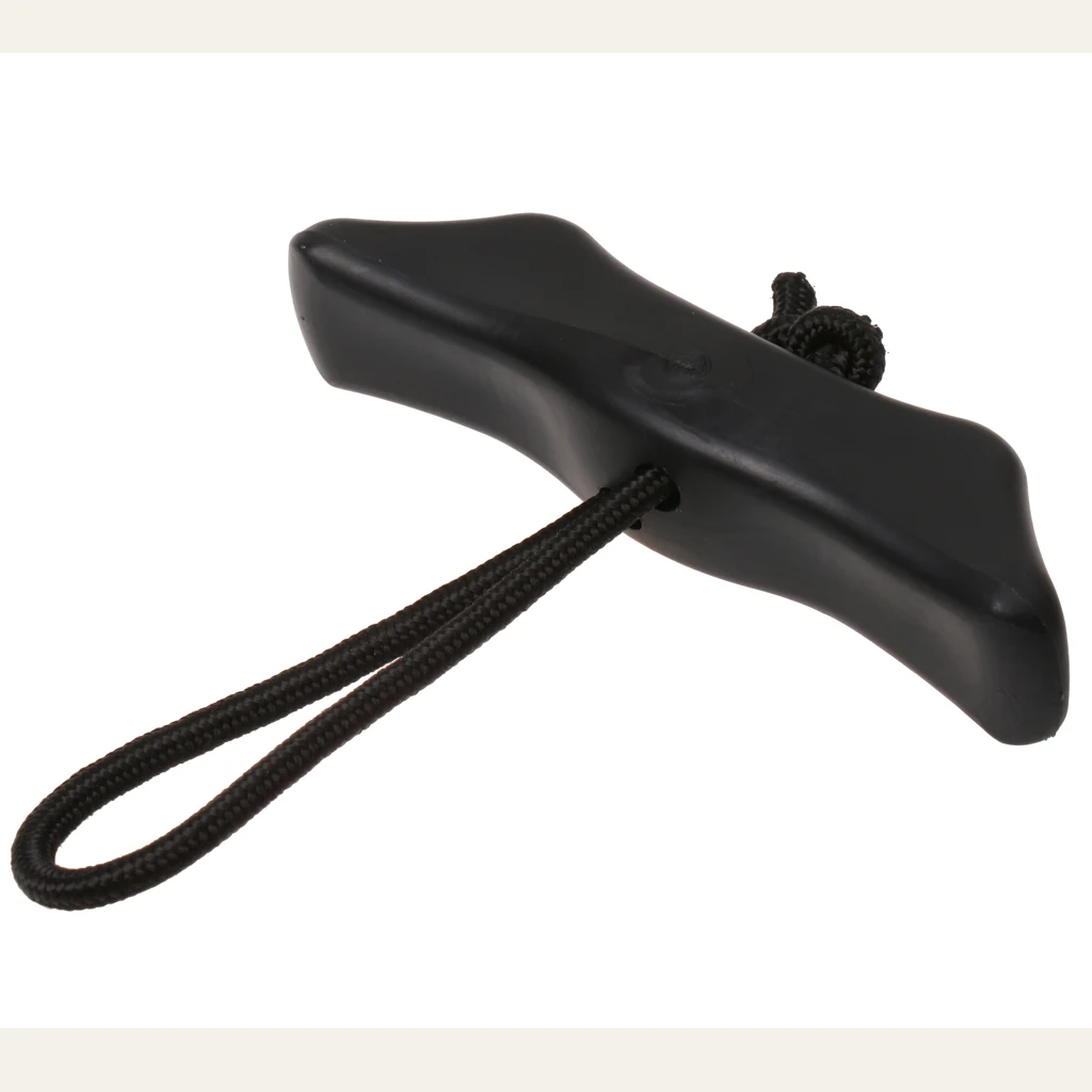 높은 충격 플라스틱 카누 카약 토글 핸들 코드 로프와 해양 보트 카약 운반 액세서리 운반 액세서리