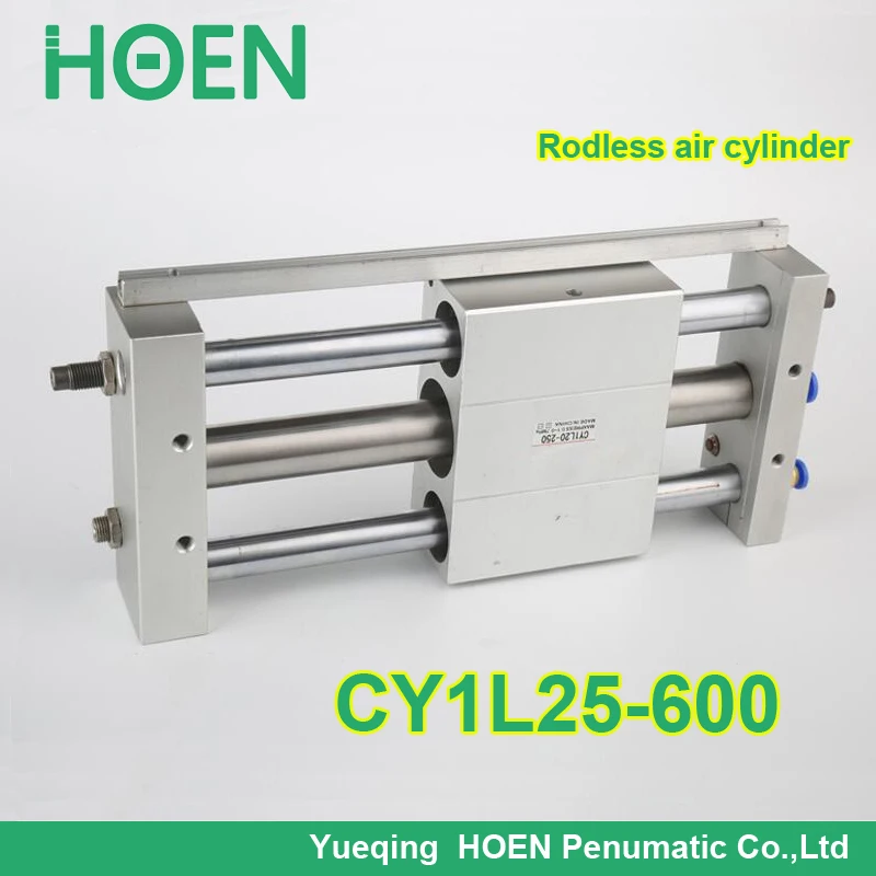 

CY1L25-600 Тип SMC CY1S CY1B Серия CY1L Диаметр цилиндра 25 мм, ход 600 мм Шариковая втулка Подшипник Бесштоковый цилиндр с магнитной связью