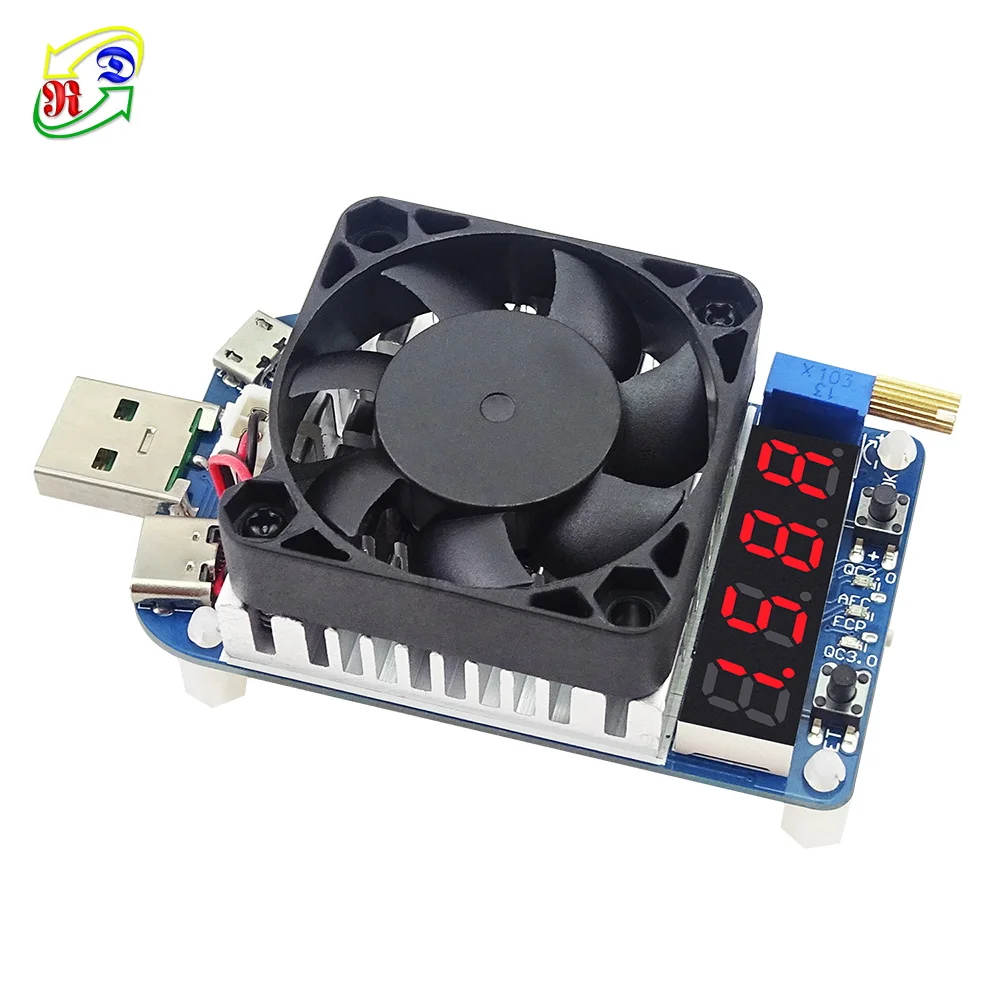 RD HD25 HD35 Trigger QC2.0 QC3.0 Electronic USB Load resistor Discharge battery test adjustable current voltage for meter 35w